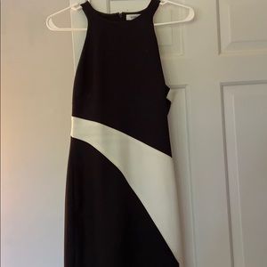 Elizabeth and James black white dress